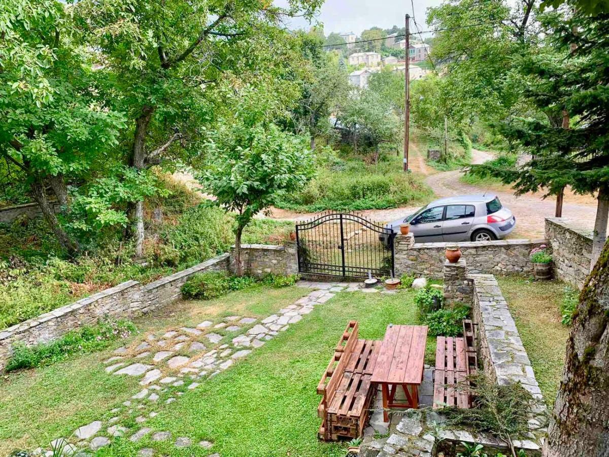 Πέτρινο Παραδοσιακό Σπίτι "Χιονάτη" Villa Nimfaíon Exterior foto